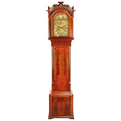 Lot 316 - George III Mahogany Tall Case Clock Late 18th...
