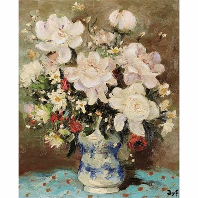 Lot 70 - Marcel Dyf French, 1899-1985 Bouquet des...