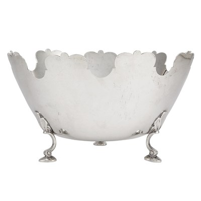 Lot 297 - Tiffany & Co. Makers Sterling Silver Footed...