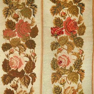 Lot 456 - Needlepoint Rug France, late 19th century Four...