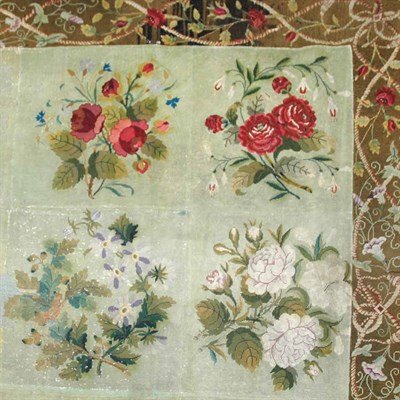 Lot 848 - Needlepoint Carpet England, mid 19th century...