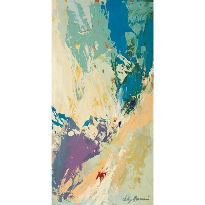 Lot 201 - Leroy Neiman American, b. 1921 Downhill Skier...