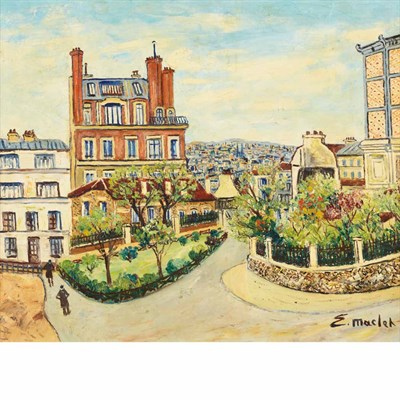 Lot 68 - Elysee Maclet French, 1881-1962 Place Jean...