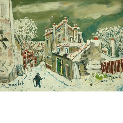 Lot 79 - Elisee Maclet French, 1881-1962 Maison de Mimi...