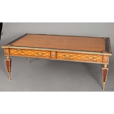 Lot 678 - Louis XVI Style Gilt-Metal Mounted Parquetry...