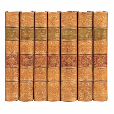 Lot 263 - [FINE BINDINGS] HALLAM, HENRY. Works. London:...