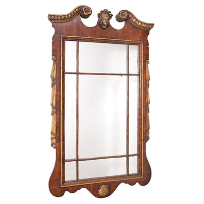 Lot 220 - Irish George II Style Parcel Gilt Mahogany...