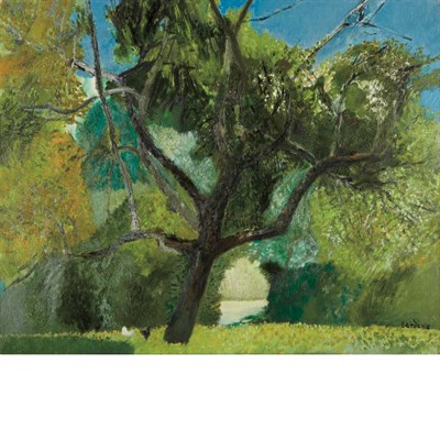 Lot 11 - Guy Bardone French, b. 1927 Trouee Sur Le...