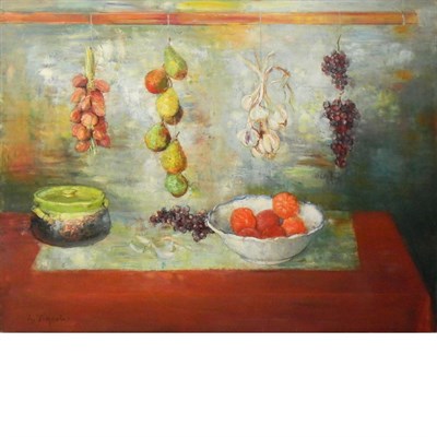 Lot 64 - Andre Vignoles French, b. 1920 Nature Morte au...
