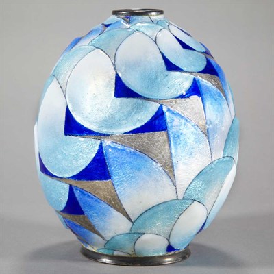 Lot 171 - Camille Faure French, 1840-1898 Art Deco Vase,...