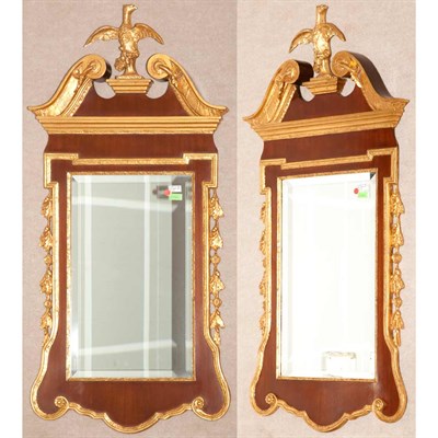 Lot 381 - Pair of George II Style Gilt and Mahogany...