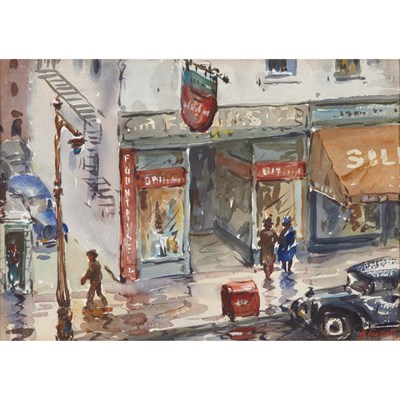 Lot 377 - Henry Martin Gasser American, 1909-1981 City...