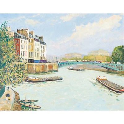Lot 104 - Jacques Bouyssou French, 1926-1997 Les Peniche...