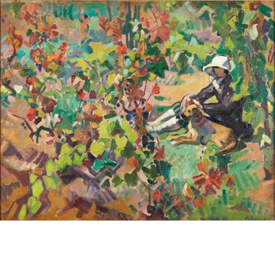 Lot 78 - Andre Claudot French, 1892-1982 Dans La Vigne...