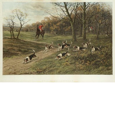Lot 109 - Heywood Hardy BREAKING COVERT Color...