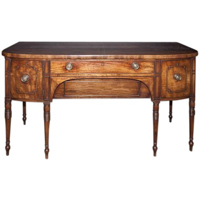 Lot 526 - William IV Mahogany Sideboard Height 36 inches,...
