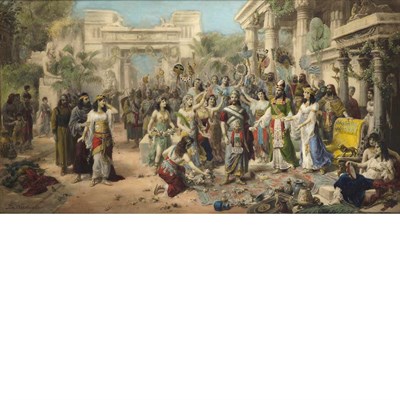 Lot 105 - Emmanuel Oberhauser [FEAST FOR A PRINCE] Hand...
