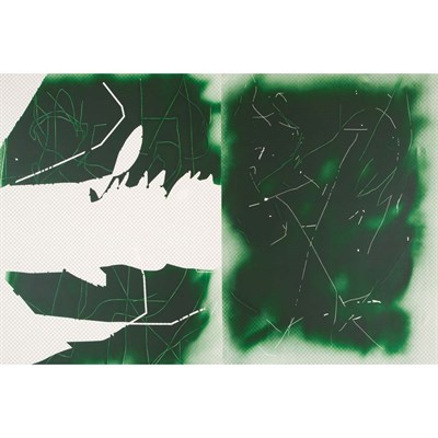Lot 227 - Jeff Elrod American, b. 1966 Deep Green...