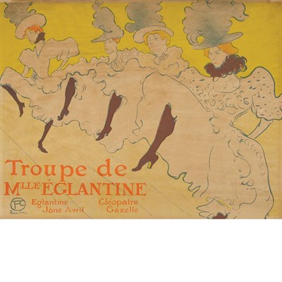 Lot 680 - Henri de Toulouse-Lautrec LA TROUPE DE...