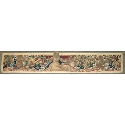 Lot 520 - Flemish Tapestry Border Fragment Belgium, 17th...