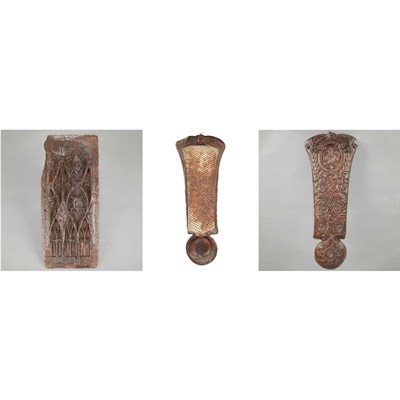 Lot 141 - Continental Carved Walnut Grater 19th Century...