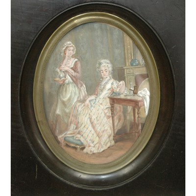 Lot 38 - French School 19th /20th Century Domestic...