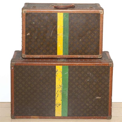Lot 321 - Two Louis Vuitton Hard Case Suitcases Circa...