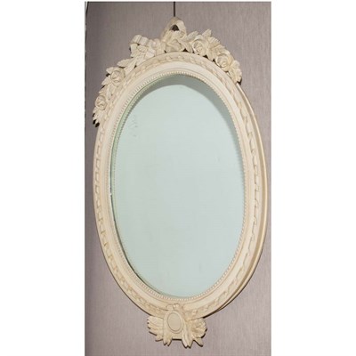 Lot 154 - Swedish Neoclassical Style Painted Mirror...