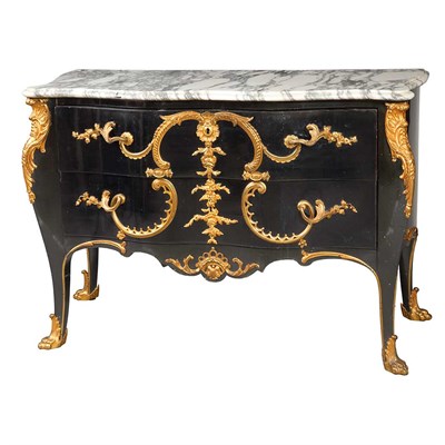 Lot 690 - Transitional Louis XV/XVI Style Gilt-Metal...