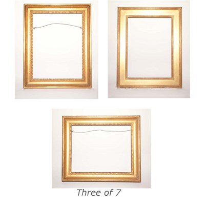 Lot 97 - Miscellaneous Group of Seven Frames Largest 28...