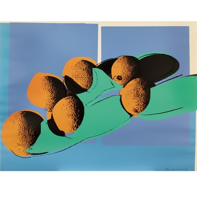 Lot 686 - Andy Warhol CANTALOUPES I (F./S. II.201) Color...