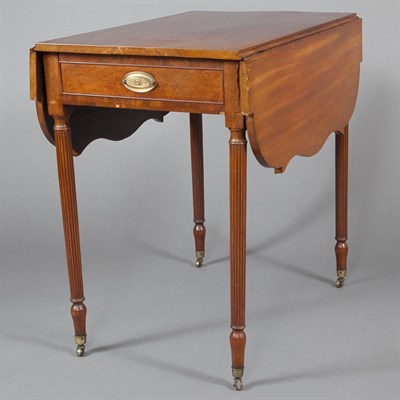 Lot 94 - Federal Mahogany Pembroke Table New York,...