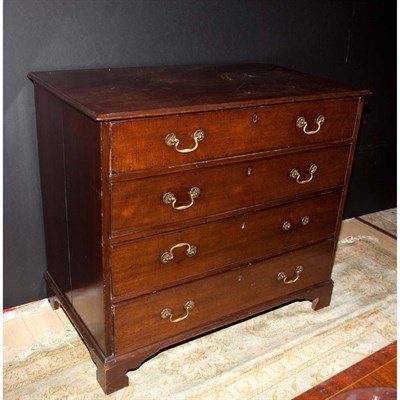 Lot 396 - American Mahogany Chest of Drawers Height 33...