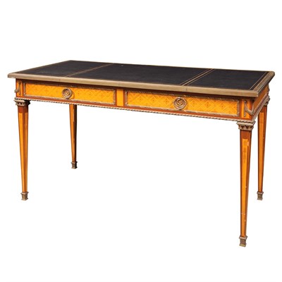 Lot 776 - Louis XVI Style Gilt-Metal Mounted Parquetry...