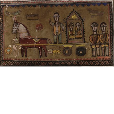 Lot 192 - Jamini Roy Indian, 1887-1972 Bridal Procession...