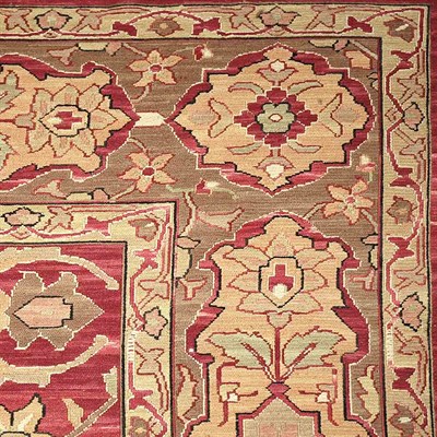 Lot 498 - Soumac Style Carpet India/China, contemporary...