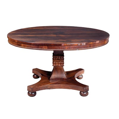 Lot 235 - William IV Rosewood Breakfast Table Possibly...