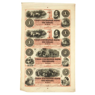 Lot 282 - Nebraska, De Soto Corn Exchange Bank, Obsolete...