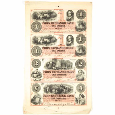 Lot 283 - Nebraska, De Soto Corn Exchange Bank, Obsolete...
