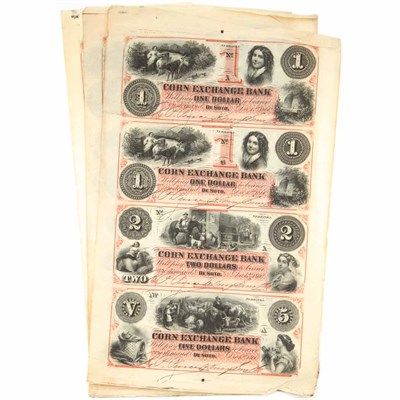 Lot 284 - Nebraska, De Soto Corn Exchange Bank, Obsolete...
