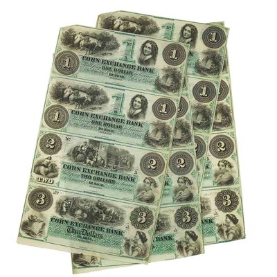 Lot 287 - Nebraska, De Soto Corn Exchange Bank, Obsolete...
