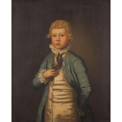 Lot 51 - French School 18th Century Portrait of a Young...