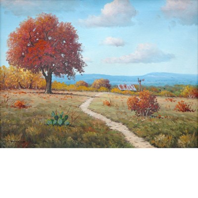Lot 65 - Don Warren American, 1935-2006 An Autumn Texas...