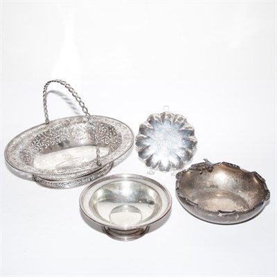 Lot 233 - Set of Four Sterling Silver Table Articles...