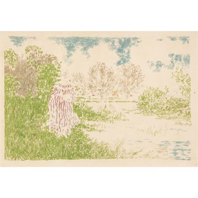 Lot 665 - Ker-Xavier Roussel (1867-1944) PAYSAGE AVEC...