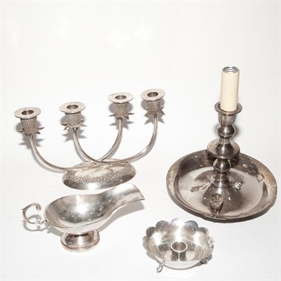 Lot 263 - Group of Mexican Sterling Silver Table...