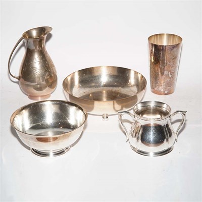 Lot 265 - Group of Silver Plated Table Articles