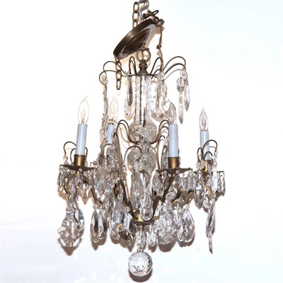 Lot 317 - Pair of Louis XV Style Patinated-Metal and...