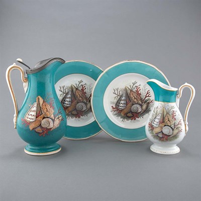 Lot 246 - Two English Porcelain Transfer Decorated...