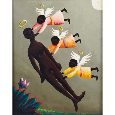 Lot 375 - Orville Bulman American, 1904-1978 Adam and...